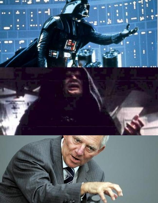 Darth Schäuble und die dunkle Seite der Macht